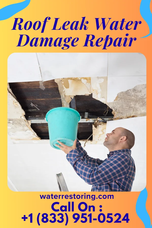 Roof Leak Water Damage Repair in Walnut, CA